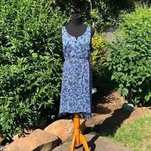 Lightweight  sleeveless lined summer dress